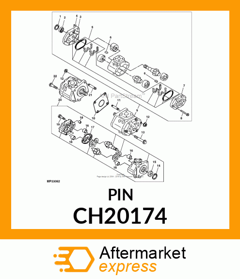 PIN CH20174