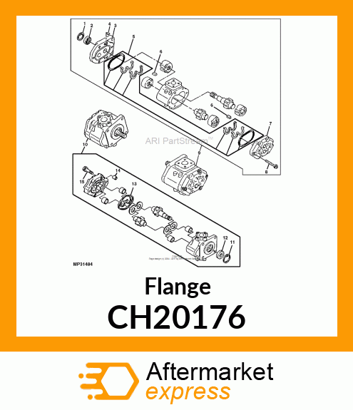 Flange CH20176