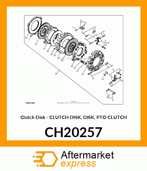 Clutch Disk CH20257