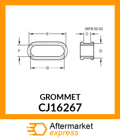 GROMMET CJ16267