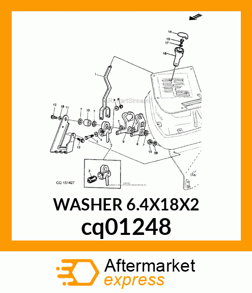 WASHER 6.4X18X2 cq01248