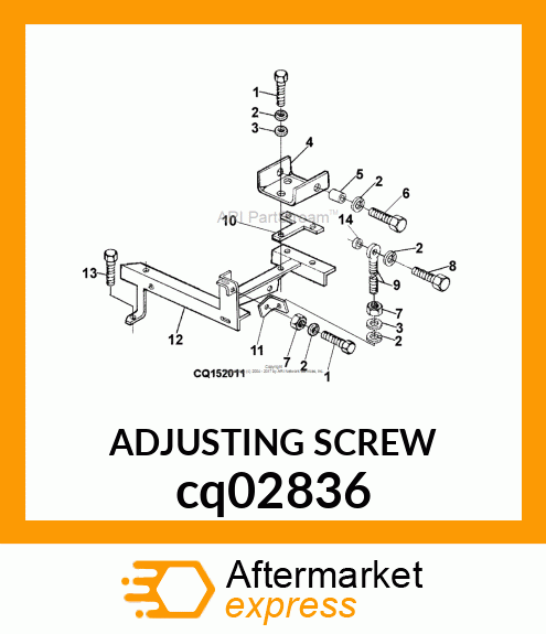 ADJUSTING SCREW cq02836