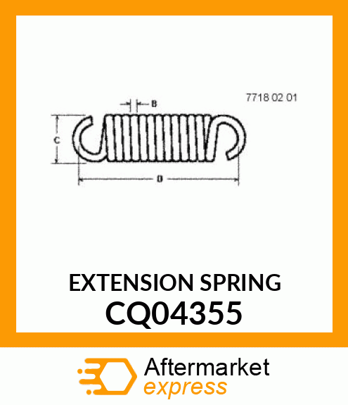 EXTENSION SPRING CQ04355