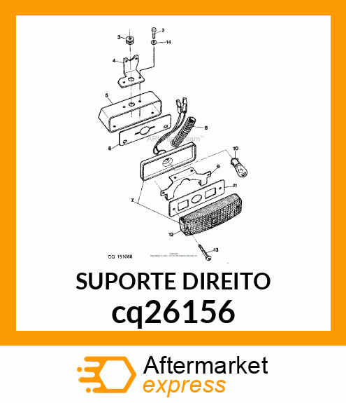 SUPORTE DIREITO cq26156