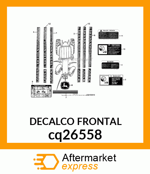 DECALCO FRONTAL cq26558