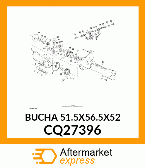 BUCHA 51.5X56.5X52 CQ27396