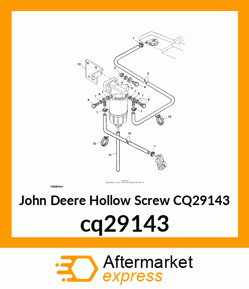 HOLLOW SCREW, HEX HOLLOW SCREW M14 cq29143