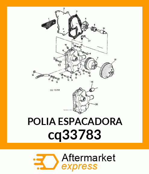 POLIA ESPACADORA cq33783