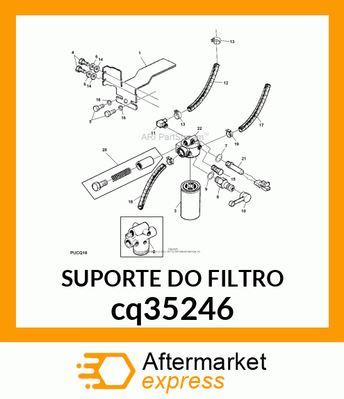 SUPORTE DO FILTRO cq35246