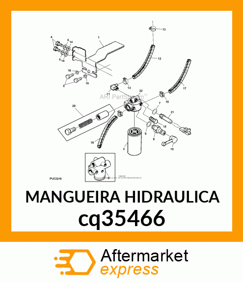 MANGUEIRA HIDRAULICA cq35466