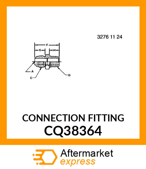CONNECTION FITTING CQ38364