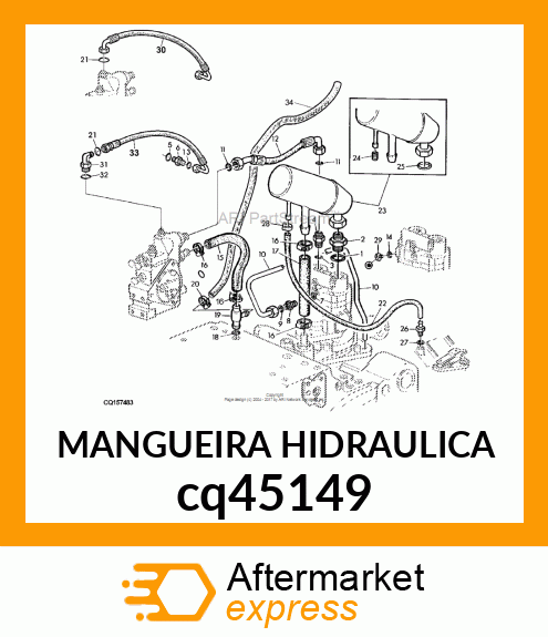 MANGUEIRA HIDRAULICA cq45149