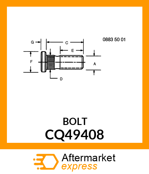 BOLT CQ49408