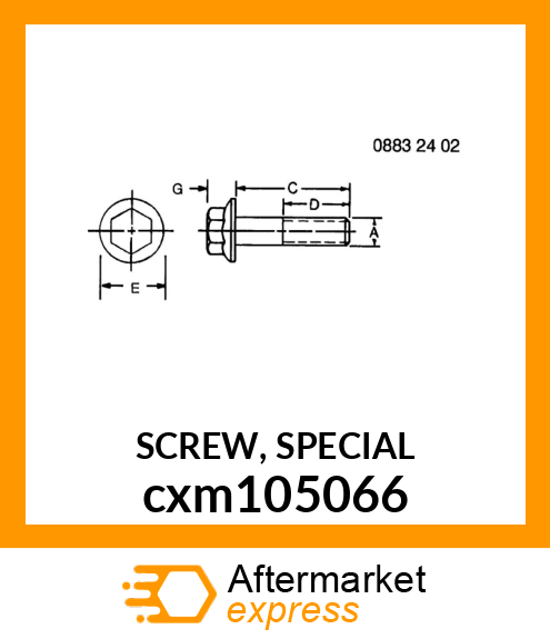 SCREW, SPECIAL cxm105066