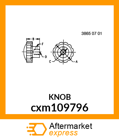 KNOB cxm109796