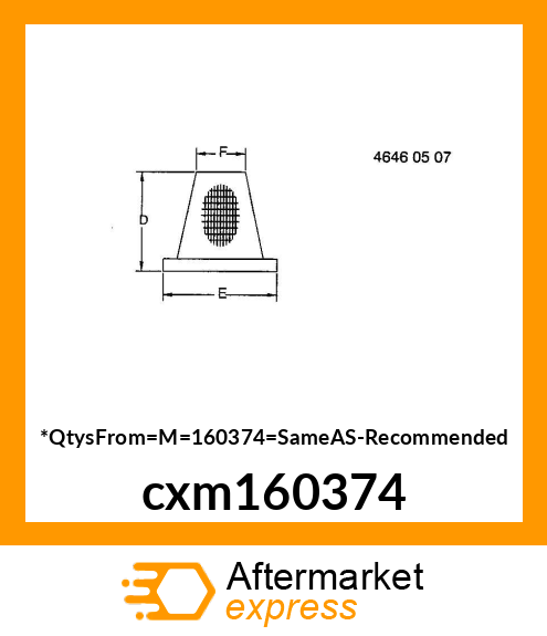 LAMP, WARNING BEACON LED cxm160374