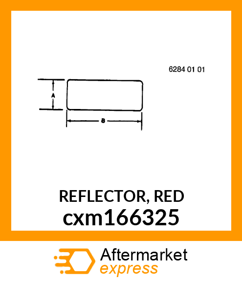 REFLECTOR, RED cxm166325