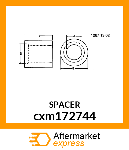 SPACER cxm172744