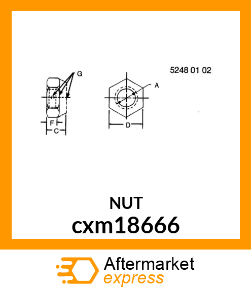 NUT cxm18666