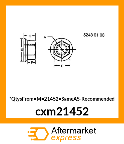 NUT cxm21452