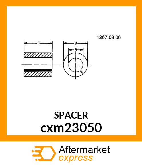 SPACER cxm23050