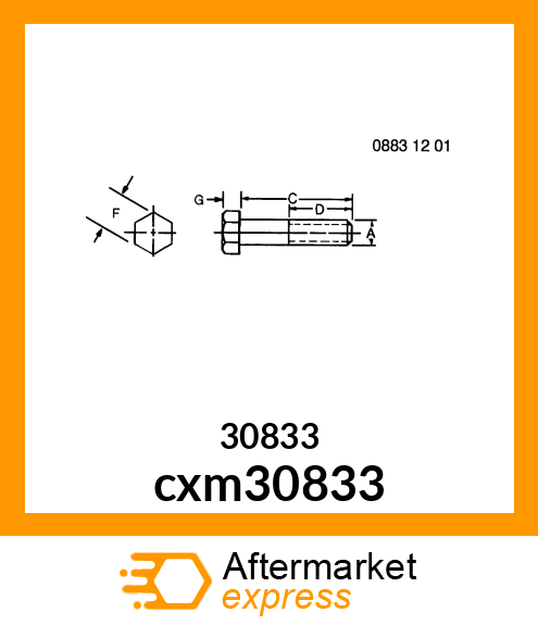 BOLT, BOLT cxm30833