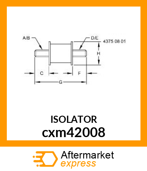 ISOLATOR cxm42008