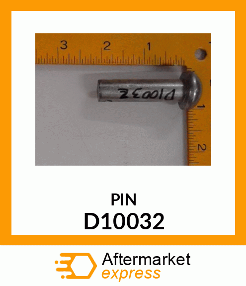 Pin Fastener D10032