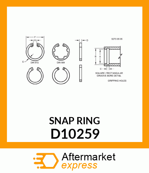 SNAP RING D10259