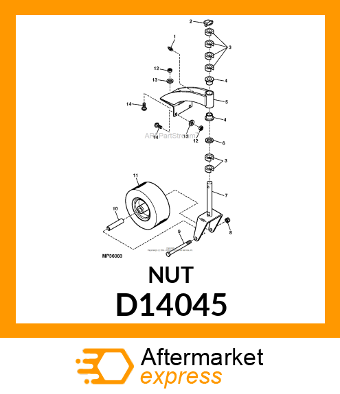 Nut D14045