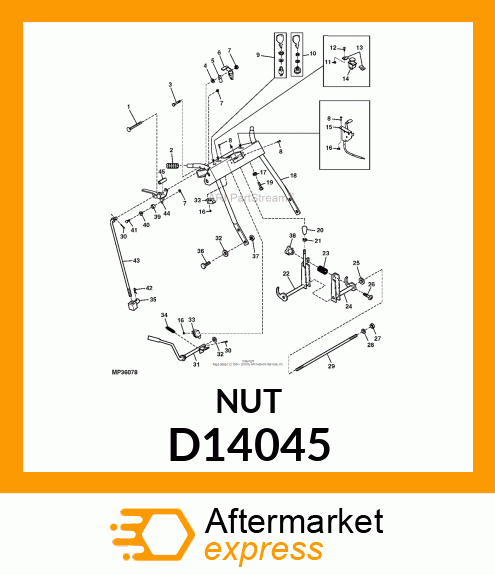 Nut D14045