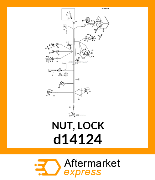 NUT, LOCK d14124