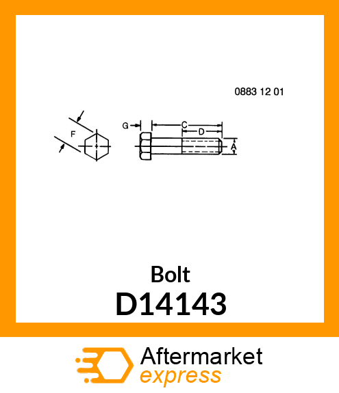 Bolt D14143