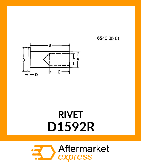 Rivet D1592R