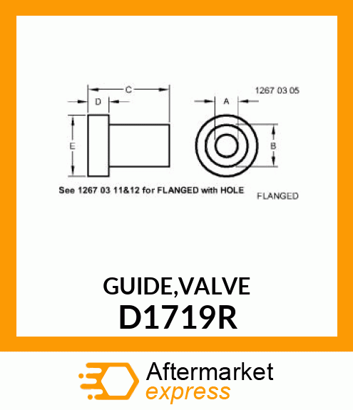 GUIDE,VALVE D1719R