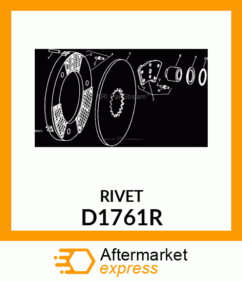 Rivet D1761R