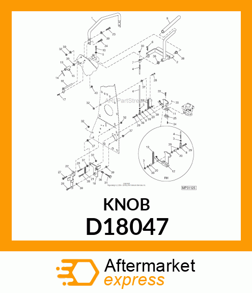 Knob D18047