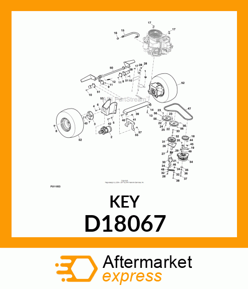 SHAFT KEY D18067