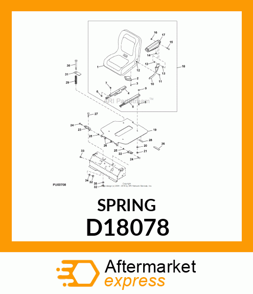 Spring D18078