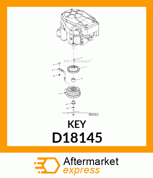 SHAFT KEY D18145