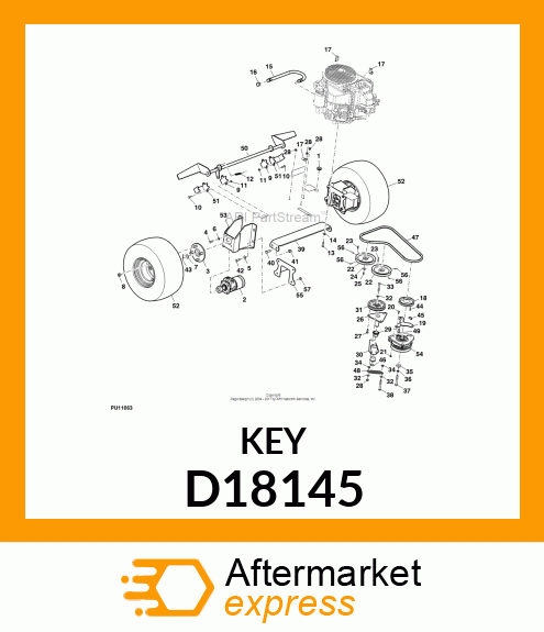 SHAFT KEY D18145