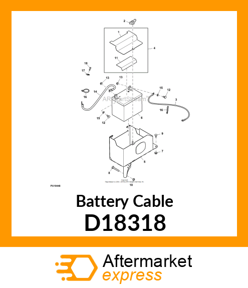 Battery Cable D18318