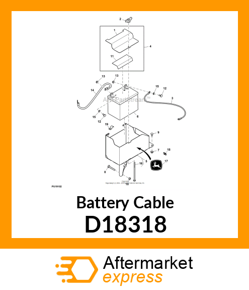 Battery Cable D18318