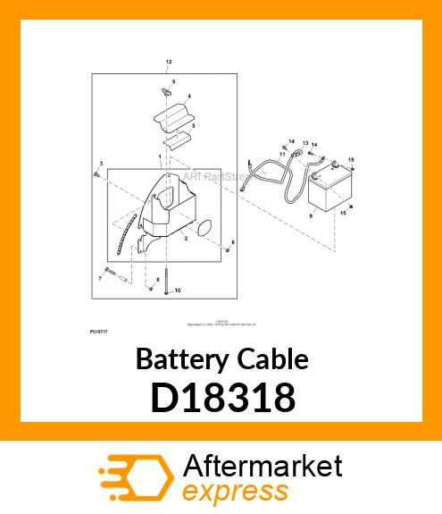 Battery Cable D18318