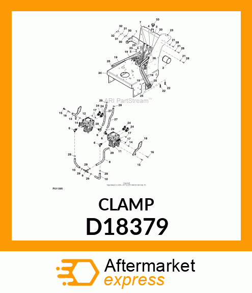 CLAMP, HOSE D18379