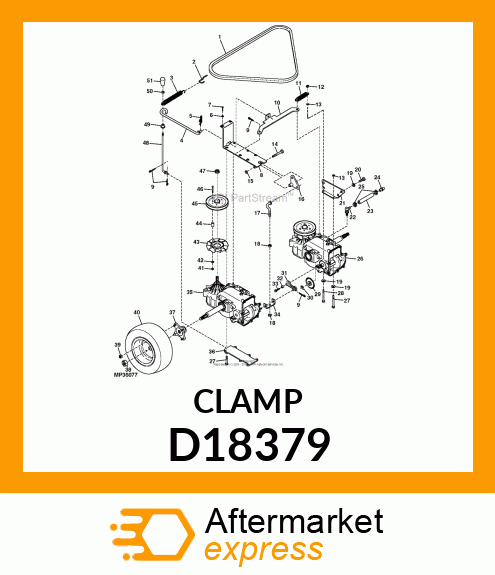 CLAMP, HOSE D18379