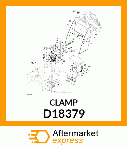 CLAMP, HOSE D18379