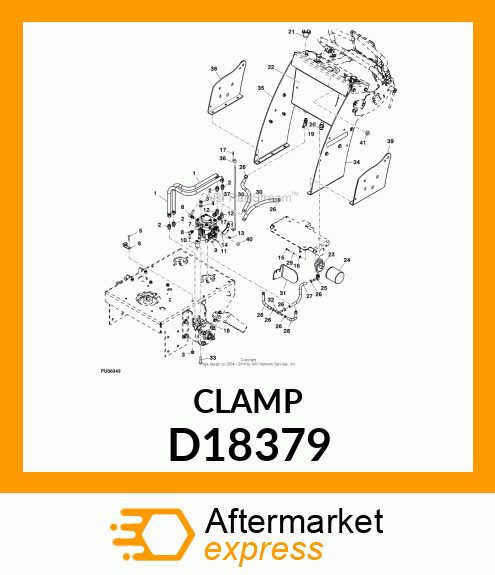 CLAMP, HOSE D18379