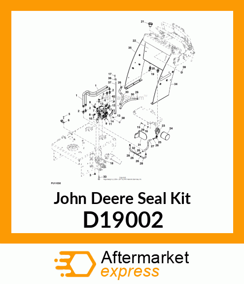 SEAL KIT/WHEEL MOTOR (SMALL)3219 D19002