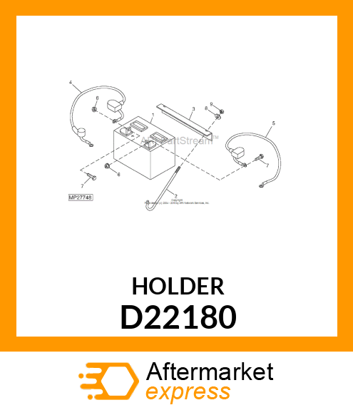 Holder D22180